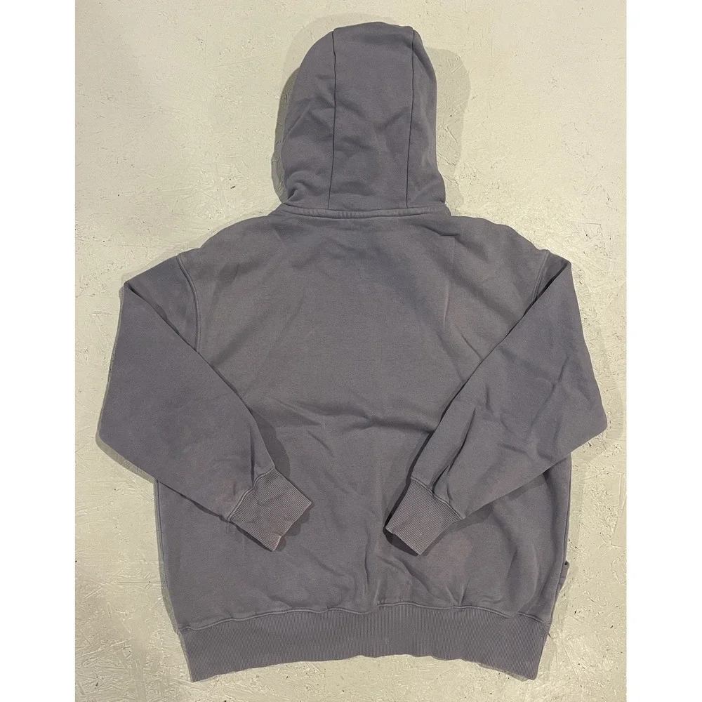 Nike Hoodie Mens Medium Purple Club Fleece Pullover Sweatshirt Swoosh DQ5860-519